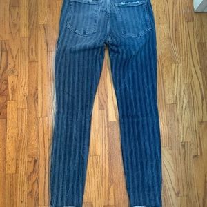 Good American good legs pinstripe